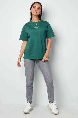 California T-shirt - green h5 Picture4